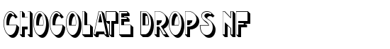 Chocolate Drops NF - Download Thousands of Free Fonts at FontZone.net