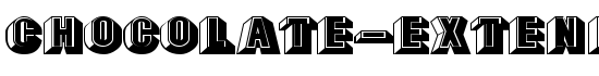 Chocolate-Extended Normal - Download Thousands of Free Fonts at FontZone.net