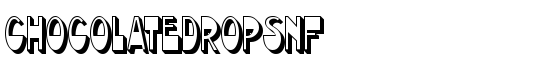 ChocolateDropsNF - Download Thousands of Free Fonts at FontZone.net