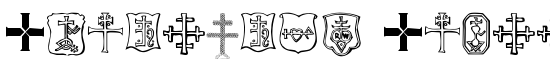 Christian Crosses IV - Download Thousands of Free Fonts at FontZone.net