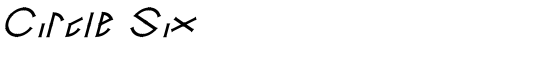 Circle Six - Download Thousands of Free Fonts at FontZone.net