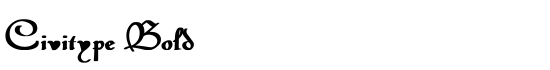 Civitype Bold - Download Thousands of Free Fonts at FontZone.net