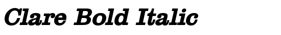 Clare Bold Italic - Download Thousands of Free Fonts at FontZone.net
