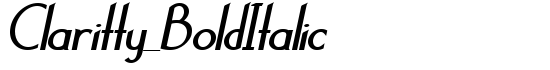 Claritty_BoldItalic - Download Thousands of Free Fonts at FontZone.net