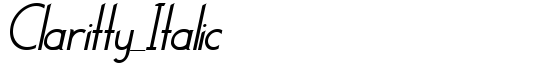 Claritty_Italic - Download Thousands of Free Fonts at FontZone.net