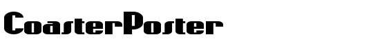 CoasterPoster - Download Thousands of Free Fonts at FontZone.net