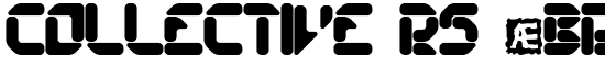 Collective RS (BRK) - Download Thousands of Free Fonts at FontZone.net