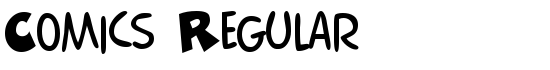 Comics Regular - Download Thousands of Free Fonts at FontZone.net