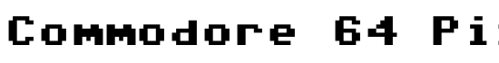 Commodore 64 Pixeled - Download Thousands of Free Fonts at FontZone.net