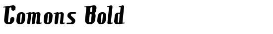 Comons Bold - Download Thousands of Free Fonts at FontZone.net