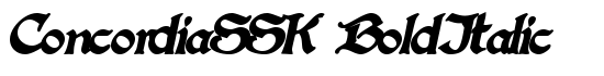 ConcordiaSSK BoldItalic - Download Thousands of Free Fonts at FontZone.net