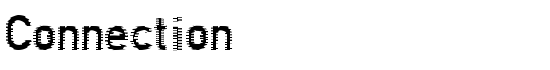 Connection - Download Thousands of Free Fonts at FontZone.net