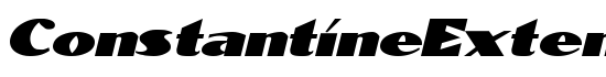 ConstantineExtended Italic - Download Thousands of Free Fonts at FontZone.net