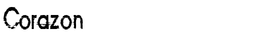 Corazon - Download Thousands of Free Fonts at FontZone.net