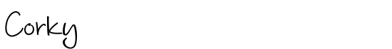 Corky - Download Thousands of Free Fonts at FontZone.net