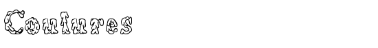 Coulures - Download Thousands of Free Fonts at FontZone.net