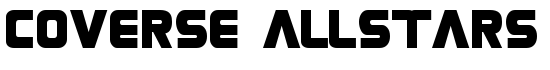 Coverse Allstars - Download Thousands of Free Fonts at FontZone.net