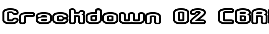 Crackdown O2 (BRK) - Download Thousands of Free Fonts at FontZone.net