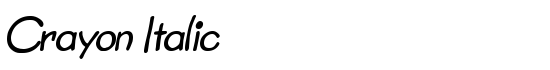 Crayon Italic - Download Thousands of Free Fonts at FontZone.net
