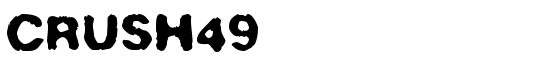 Crush49 - Download Thousands of Free Fonts at FontZone.net