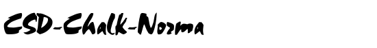 CSD-Chalk-Norma - Download Thousands of Free Fonts at FontZone.net
