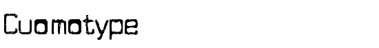 Cuomotype - Download Thousands of Free Fonts at FontZone.net
