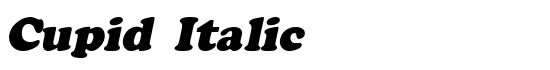 Cupid Italic - Download Thousands of Free Fonts at FontZone.net