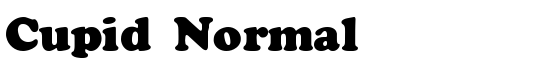 Cupid Normal - Download Thousands of Free Fonts at FontZone.net