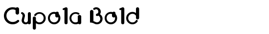 Cupola Bold - Download Thousands of Free Fonts at FontZone.net