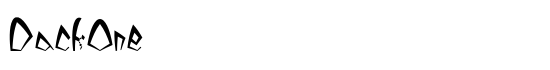 DackOne - Download Thousands of Free Fonts at FontZone.net