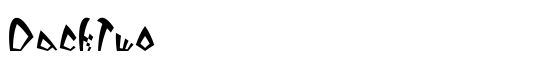 DackTwo - Download Thousands of Free Fonts at FontZone.net