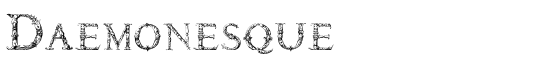 Daemonesque - Download Thousands of Free Fonts at FontZone.net