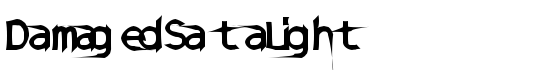 DamagedSataLight - Download Thousands of Free Fonts at FontZone.net