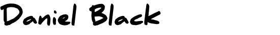 Daniel Black - Download Thousands of Free Fonts at FontZone.net