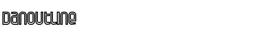 Danoutline - Download Thousands of Free Fonts at FontZone.net