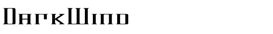DarkWind - Download Thousands of Free Fonts at FontZone.net