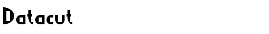 Datacut - Download Thousands of Free Fonts at FontZone.net