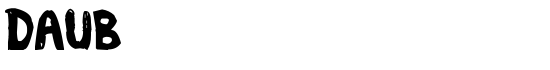 daub - Download Thousands of Free Fonts at FontZone.net
