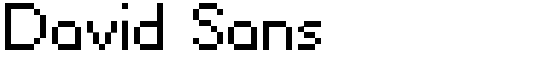 David Sans - Download Thousands of Free Fonts at FontZone.net