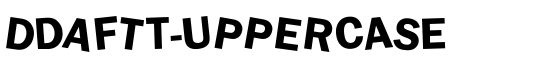 dDAFTt-UPPERcase - Download Thousands of Free Fonts at FontZone.net