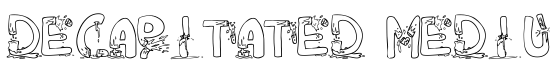 DeCAPitated Medium - Download Thousands of Free Fonts at FontZone.net
