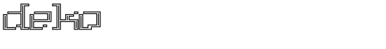 Deko - Download Thousands of Free Fonts at FontZone.net