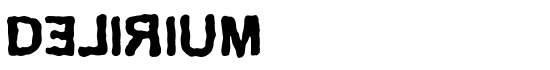 Delirium - Download Thousands of Free Fonts at FontZone.net