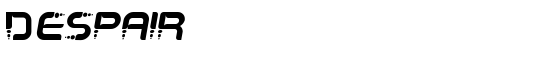 Despair - Download Thousands of Free Fonts at FontZone.net