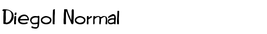 Diego1 Normal - Download Thousands of Free Fonts at FontZone.net