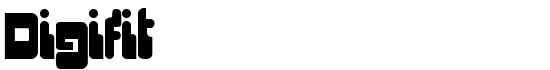 Digifit - Download Thousands of Free Fonts at FontZone.net