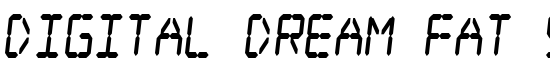 Digital dream Fat Skew Narrow - Download Thousands of Free Fonts at FontZone.net