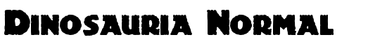 Dinosauria Normal - Download Thousands of Free Fonts at FontZone.net