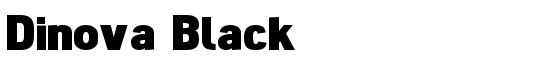 Dinova Black - Download Thousands of Free Fonts at FontZone.net