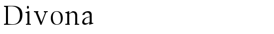 Divona - Download Thousands of Free Fonts at FontZone.net